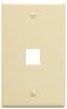 IC107F01AL---1Port-Face---Almond