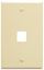 IC107F01AL---1Port-Face---Almond