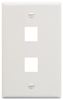 IC107F02WH---2Port-Face-White-