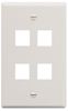 IC107F04WH---4Port-Face-White-