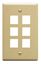 IC107F06IV---6Port-Face-Ivory-