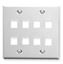 IC107FD8WH---8-Port-Face-White--2-Gang