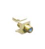 Module--F-Type--Gold-Plate--3GHZ--Almond