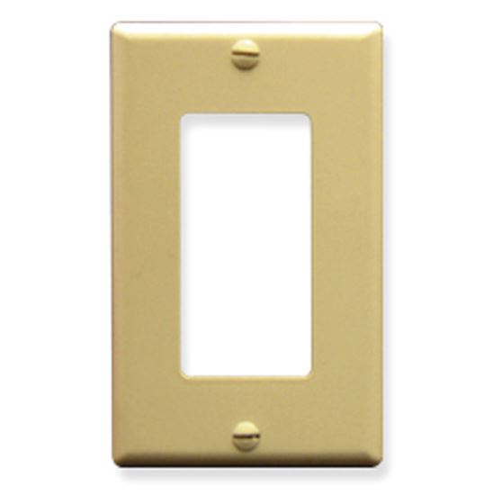 Decorex-Faceplate-1Gang-IVORY