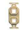 INSERT--ELECTRICAL--2-PORT--IVORY