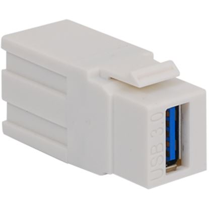 MODULE--USB-TYPE-A--FEMALE-TO-FEMALE--WH