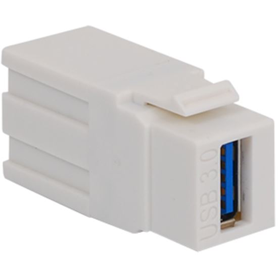 MODULE--USB-TYPE-A--FEMALE-TO-FEMALE--WH
