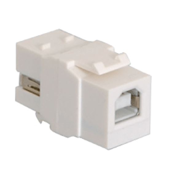 MODULE--USB--A-TO-B--FEMALE-TO-FEMALE-WH