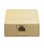 SURFACE-MOUNT-JACK--6P6C--IVORY