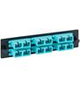 Adapter-Panel--6-Duplex-SC--12F--Aqua-MM
