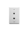 FACEPLATE--IDC--VOICE--and--DATA--WHITE