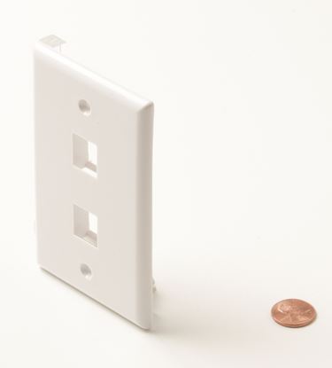 2-Cavity-White-Keystone-Plate