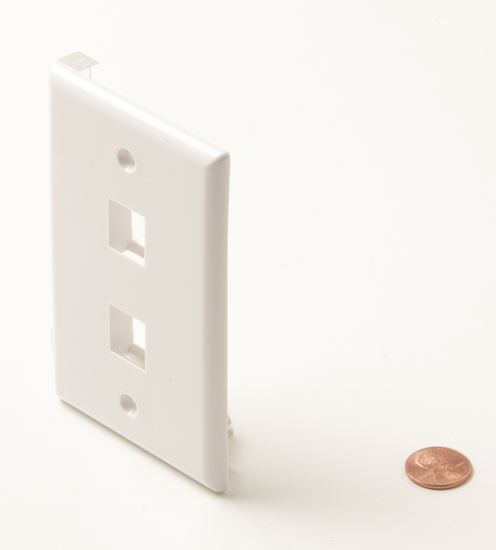 2-Cavity-White-Keystone-Plate