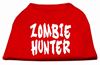 Zombie Hunter Screen Print Shirt Red XXL (18)