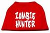 Zombie Hunter Screen Print Shirt Red XXL (18)