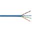 1000FT CAT5E CMR CBL BLU