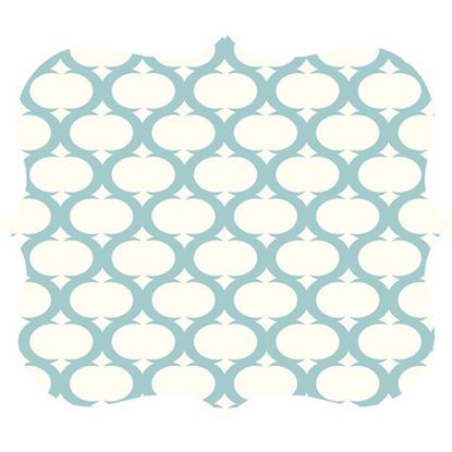 MOUSE PD TEAL LATTICE
