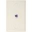 WHITE WALL PLATE W1 F-81